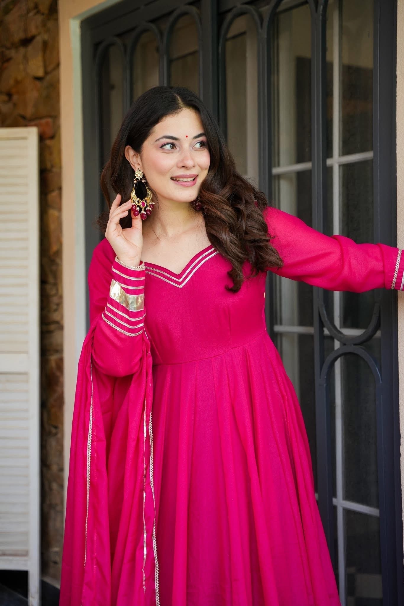Sharvani Georgette Suit Set