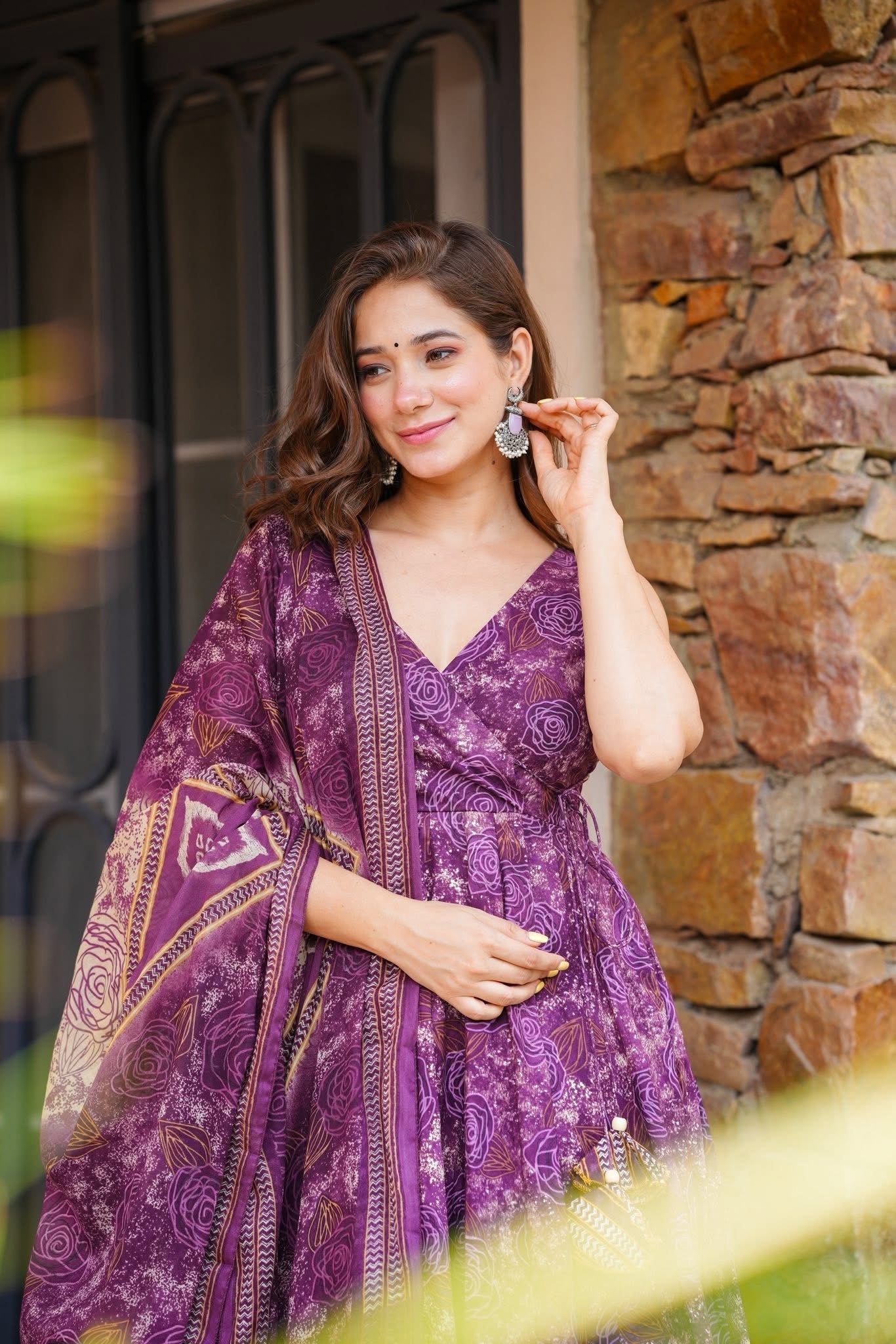 Pushkar Phool Cotton Suit Set