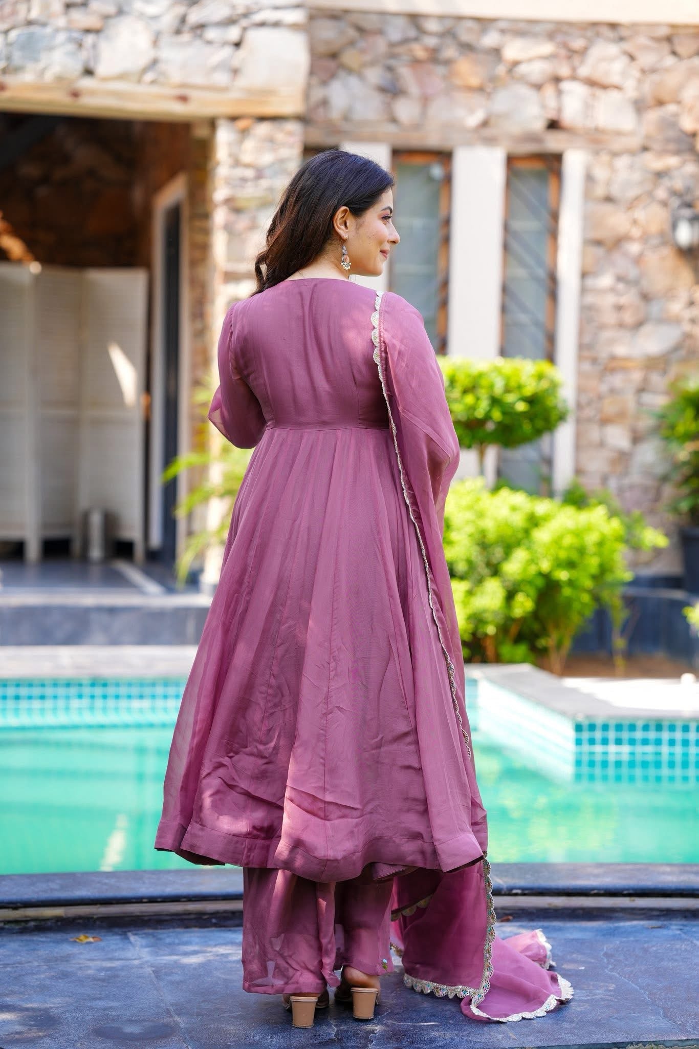 Gulaabi Chowk Kurta Set