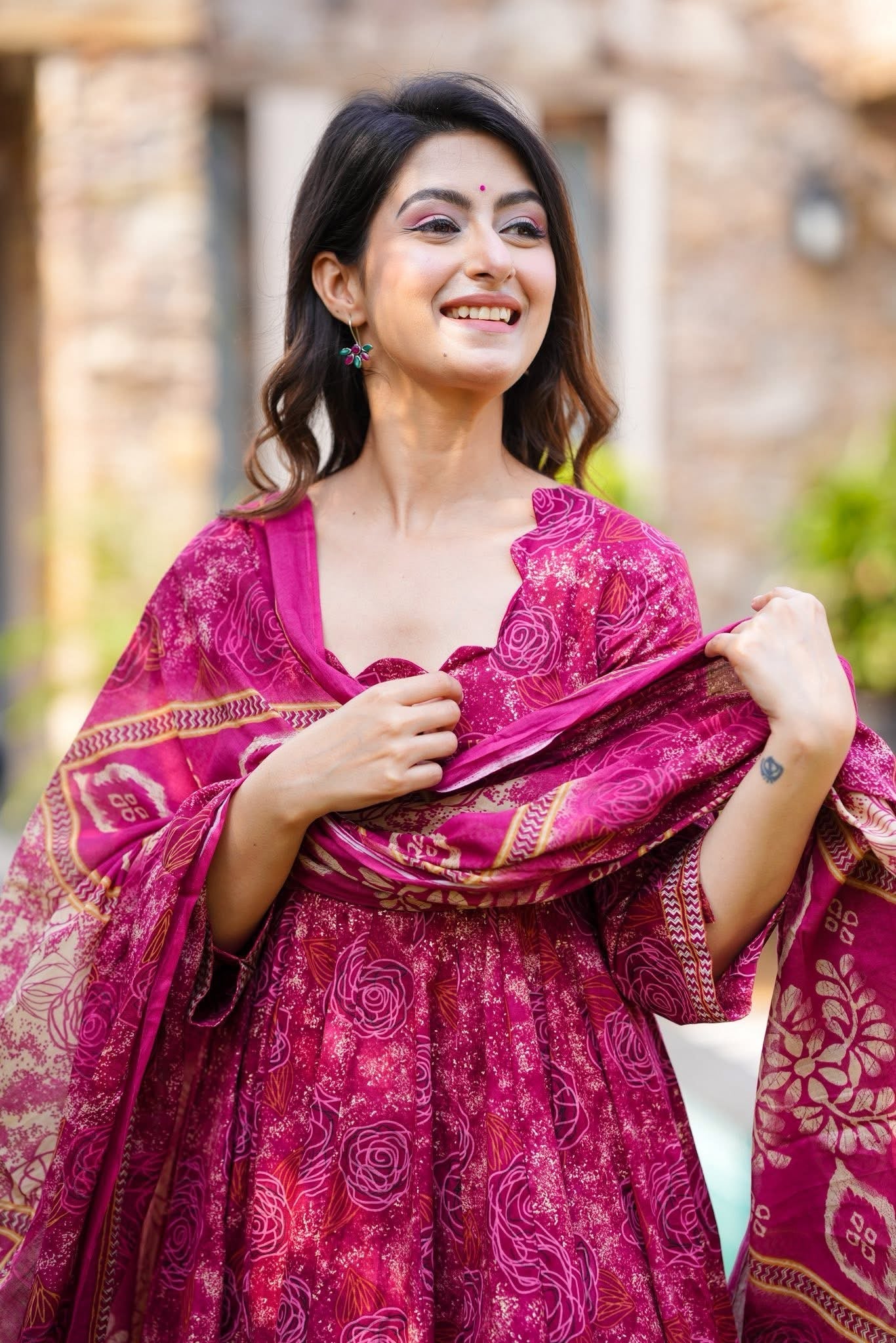 Gulaabi Baagh Cotton Suit Set