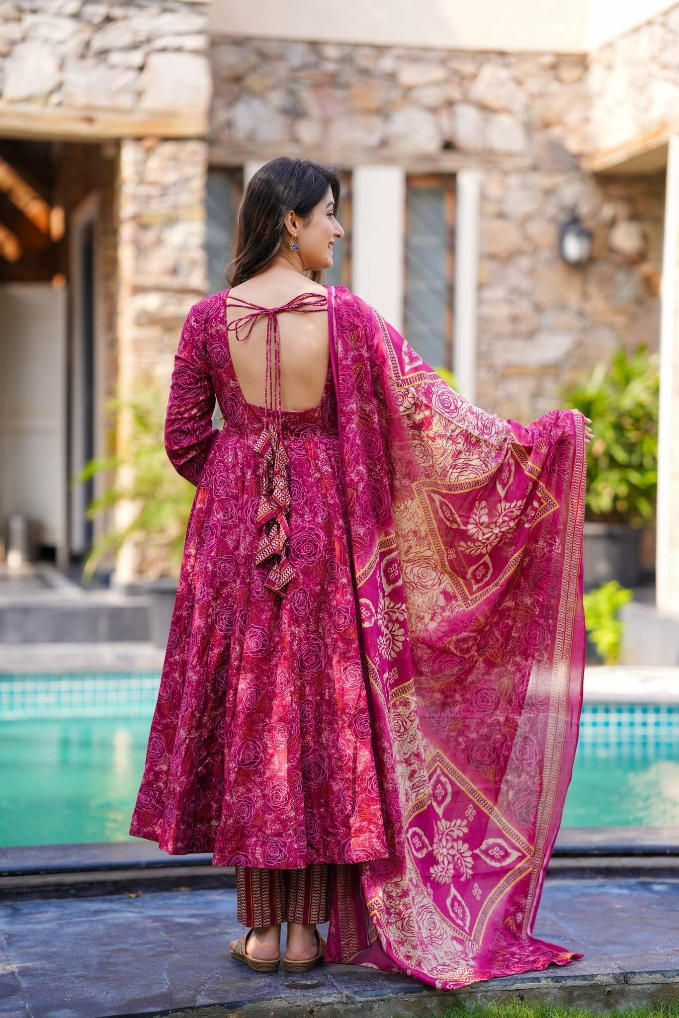Gulaabi Baagh Cotton Suit Set