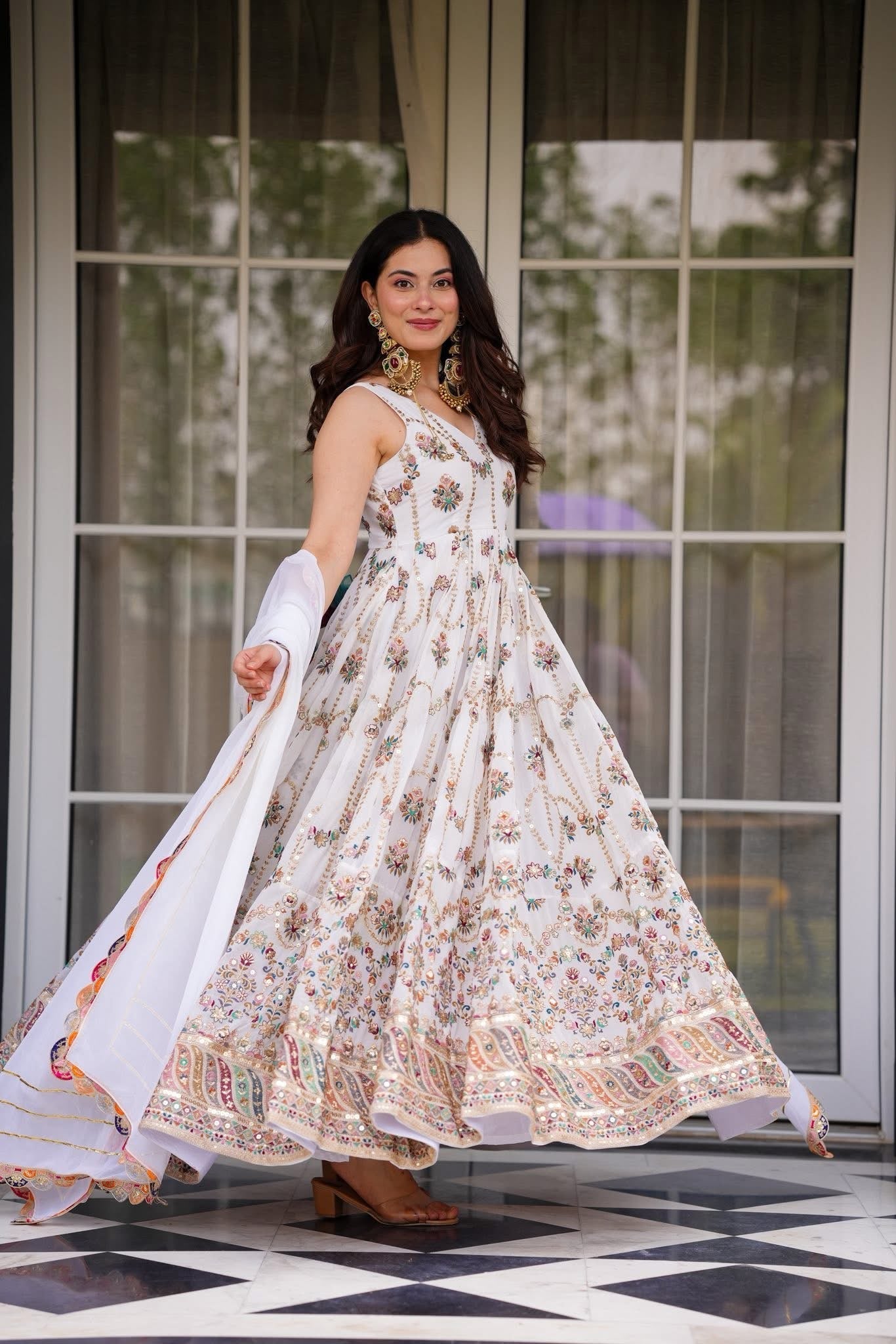 Ishnoor Heavy Maxi Set