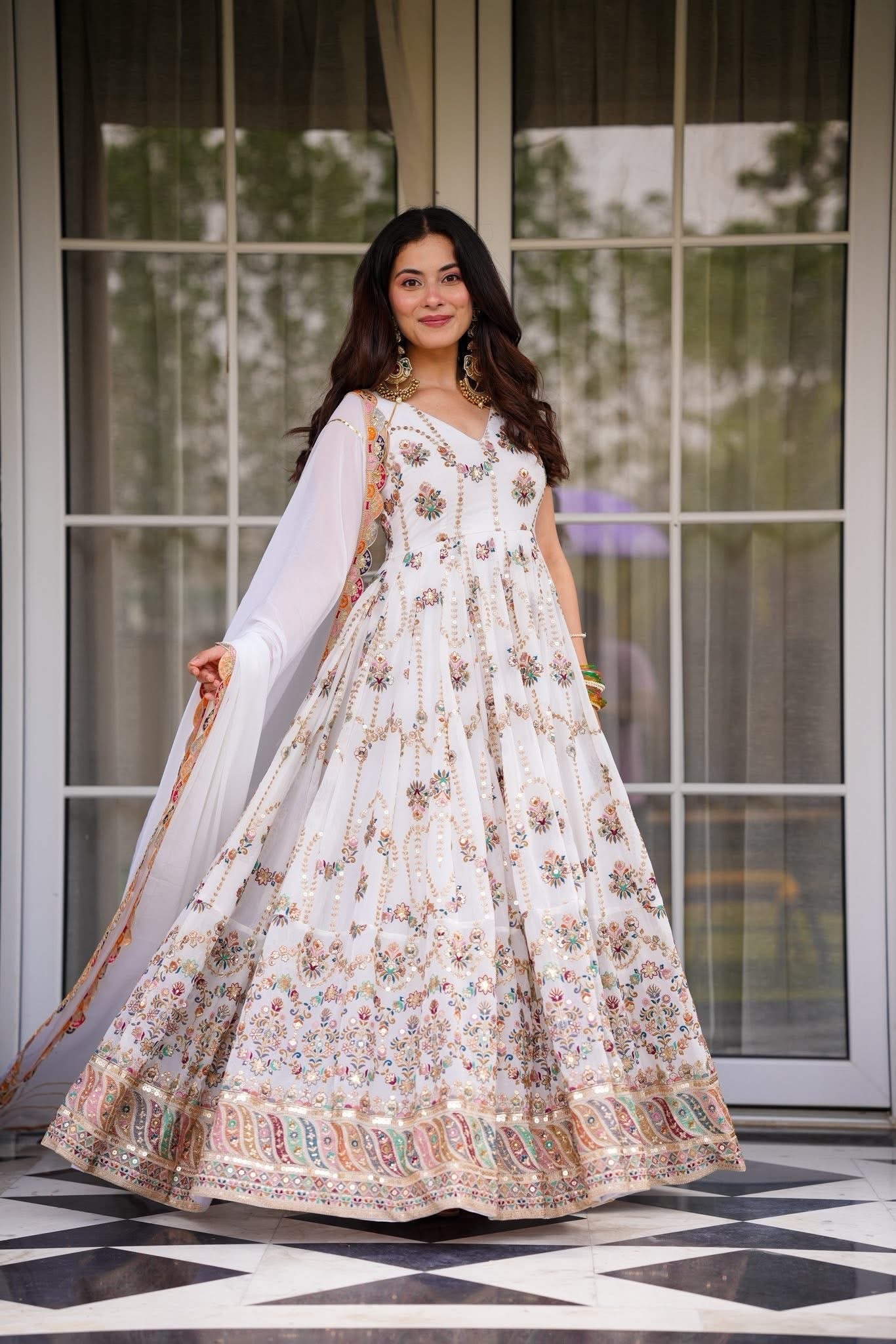 Ishnoor Heavy Maxi Set