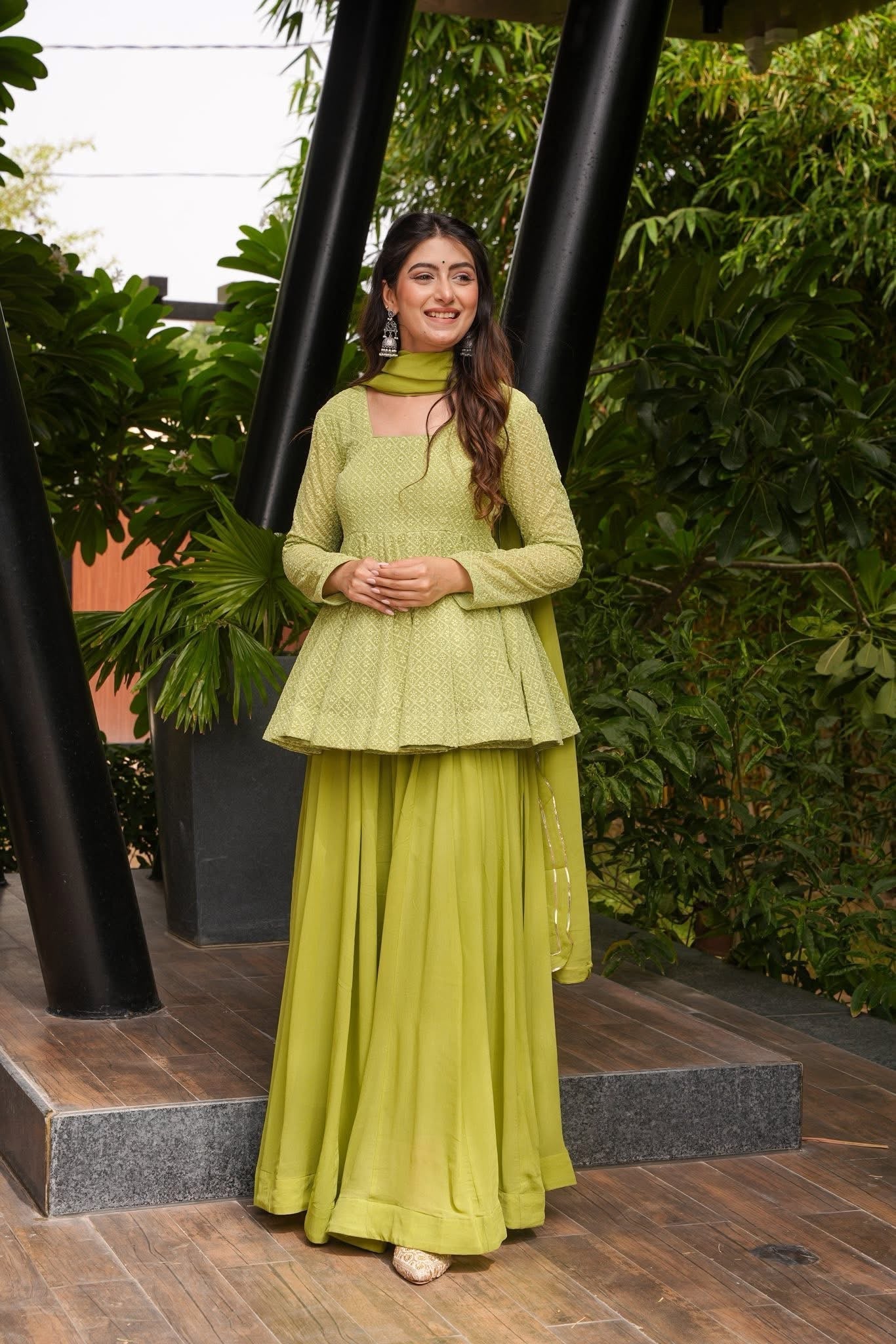 Aaria Leaf Suit Set