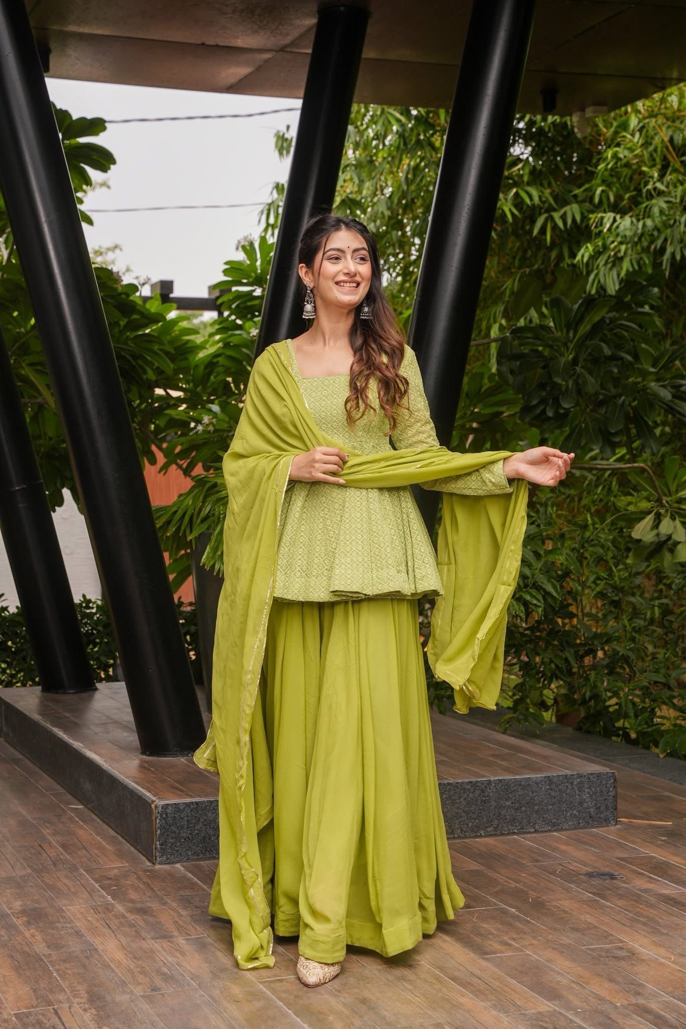 Aaria Leaf Suit Set