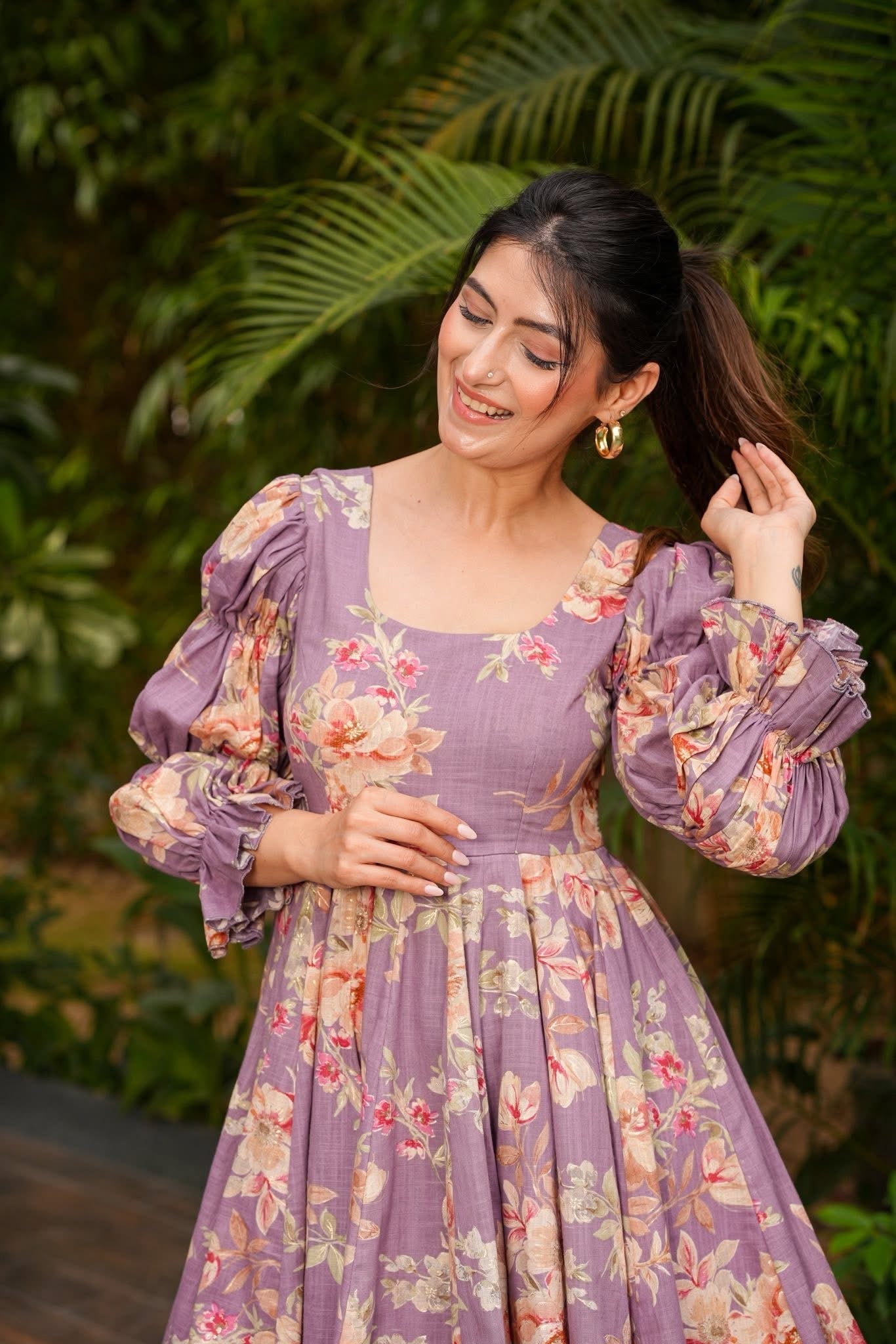 Florique Puff Dress