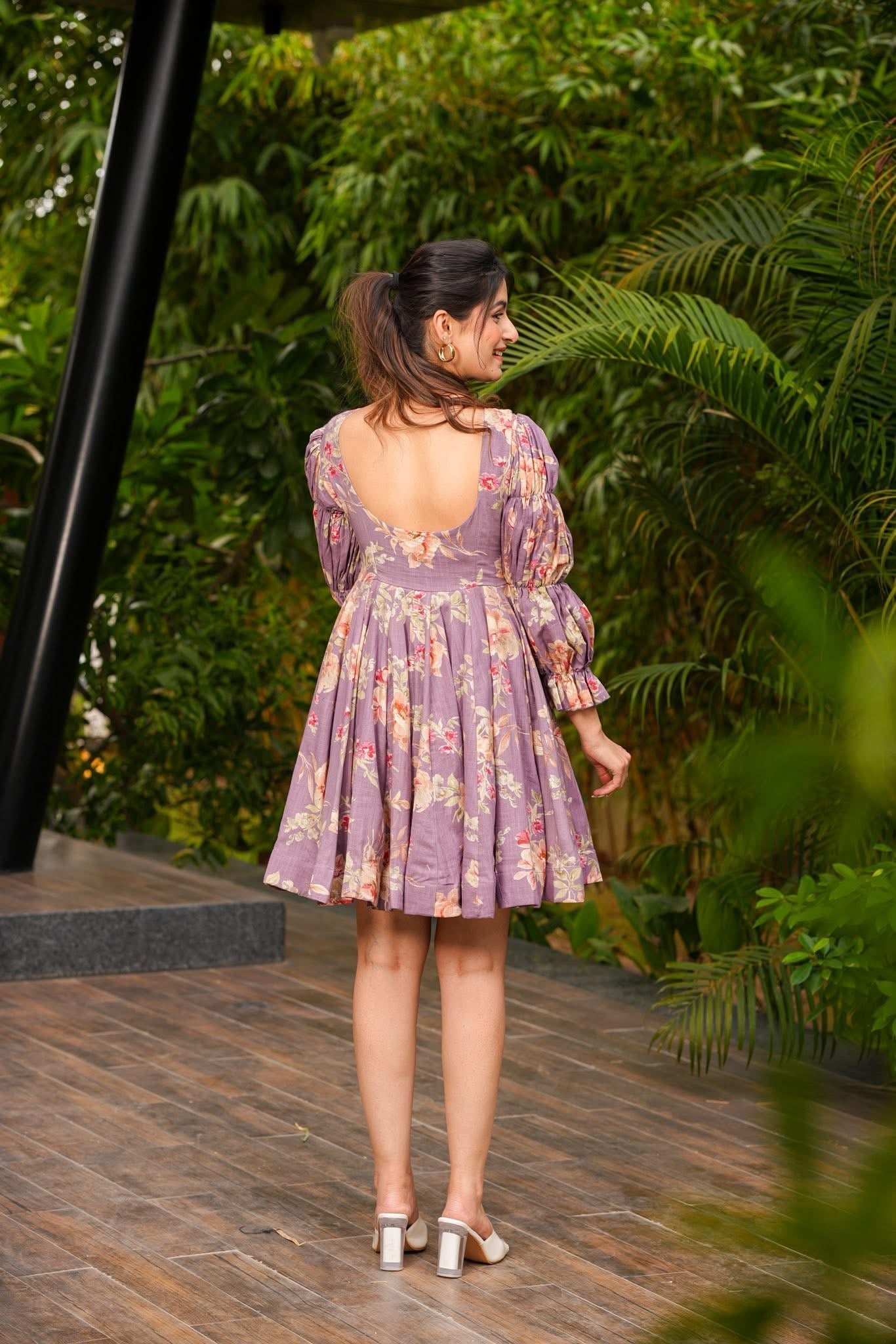Florique Puff Dress