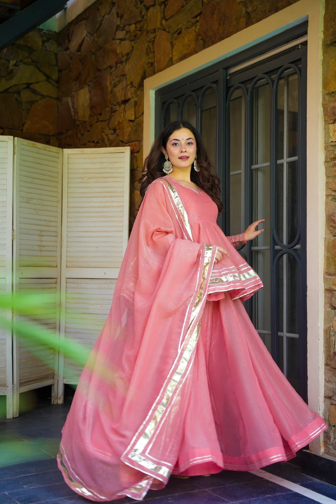 Shimmering Petal Suit Set