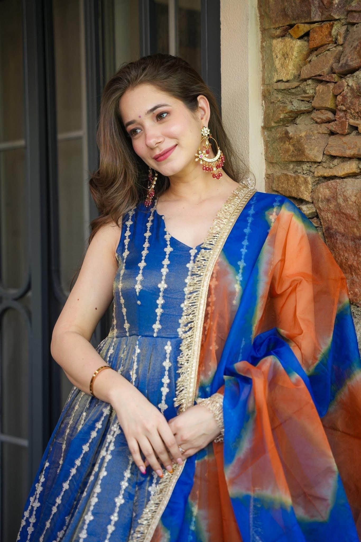 Mystic Blue Maxi Set