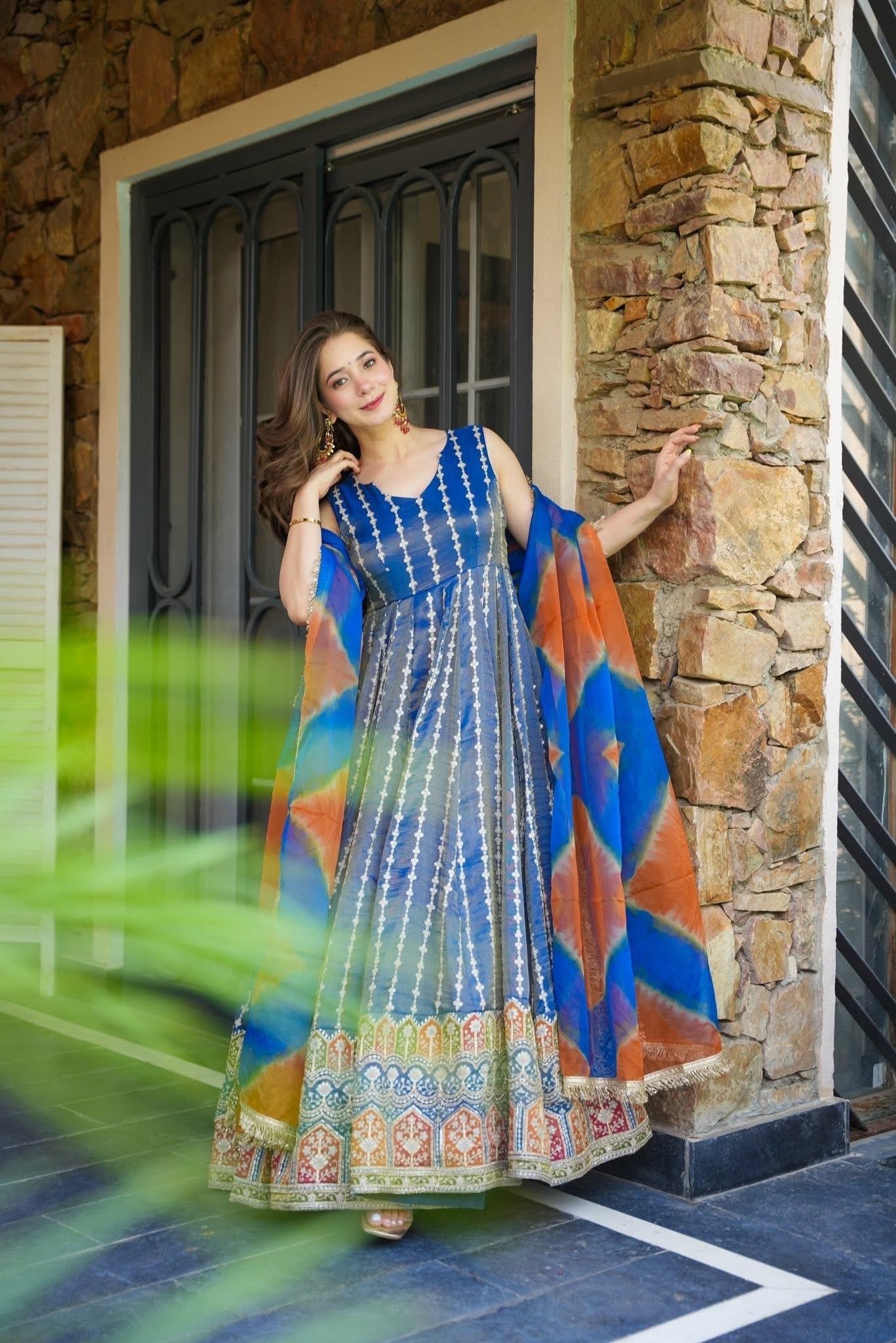 Mystic Blue Maxi Set