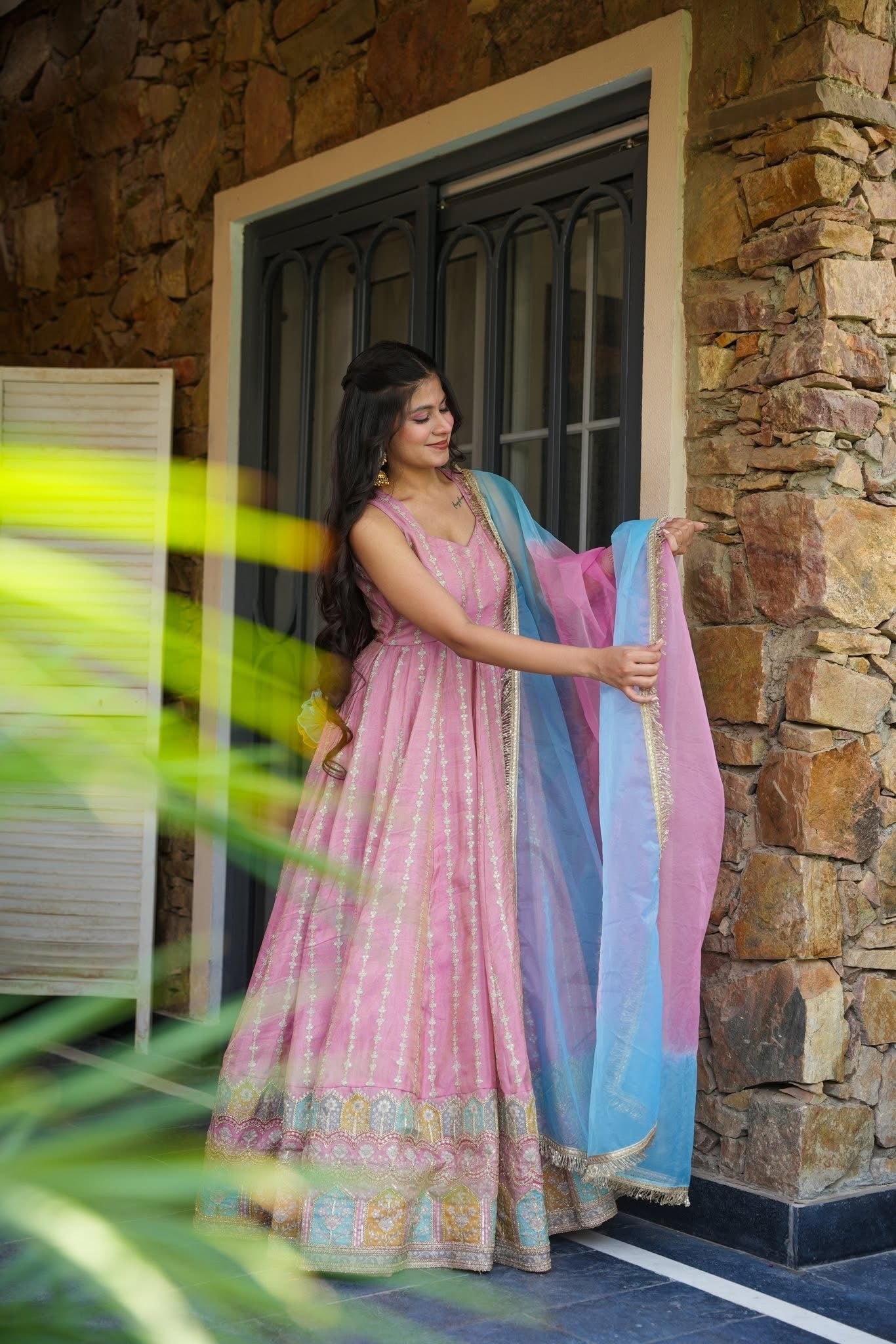 Dreamscape Pink Maxi Set