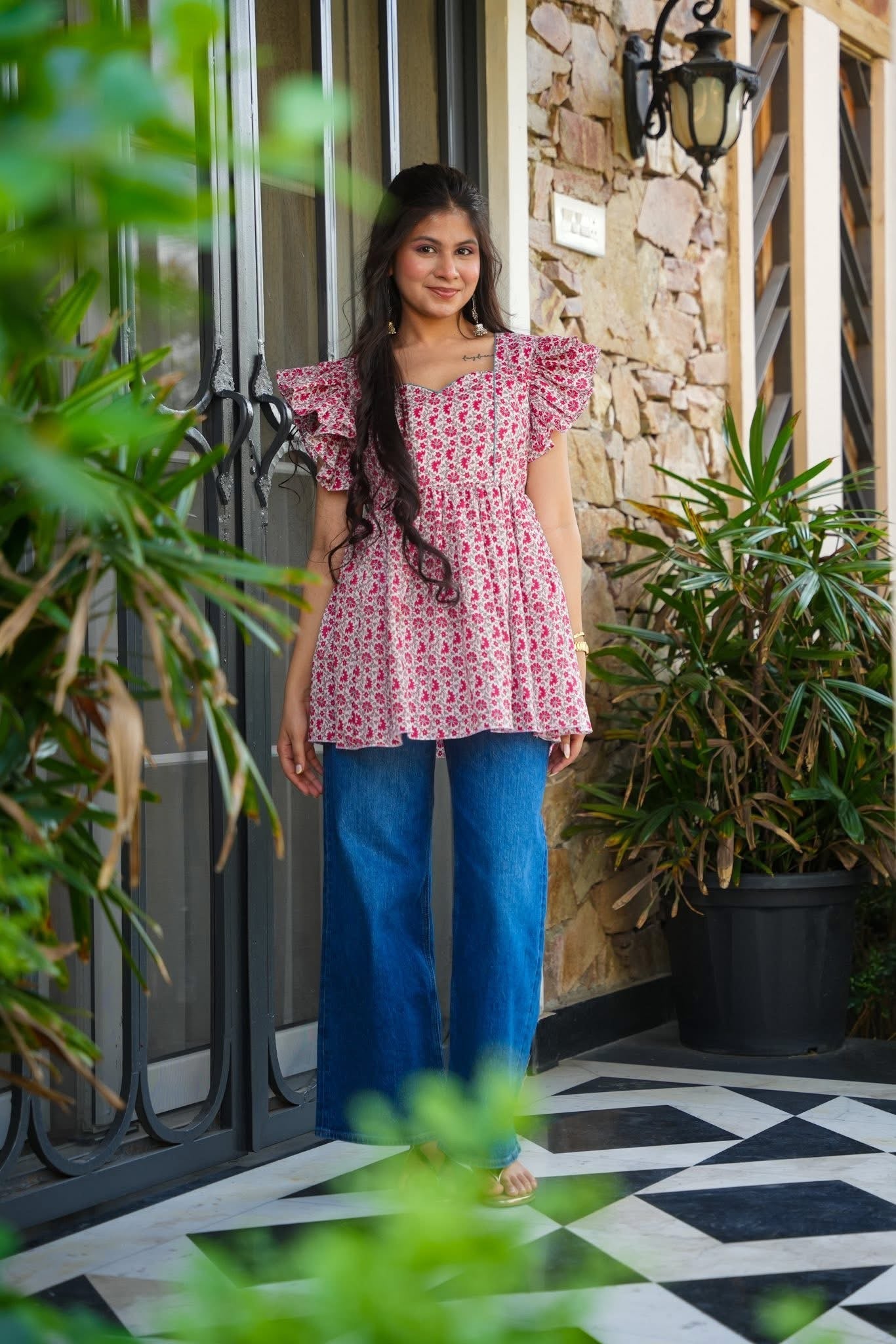 Rose Whisper Top